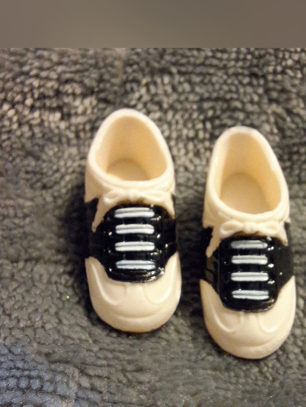 Vintage Black & White Saddle Shoes~1998 Coca-Cola Car Hop Waitress Barbie